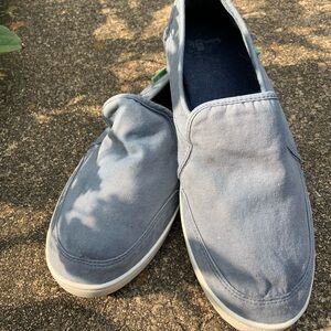 Sanuk Sz 8.5 Pair ‘O Dice Women’s Slip On Sneakers, Light Blue